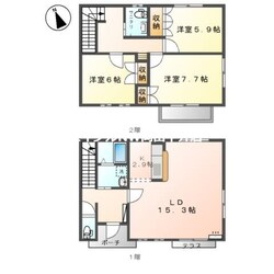 エルシオンの物件間取画像